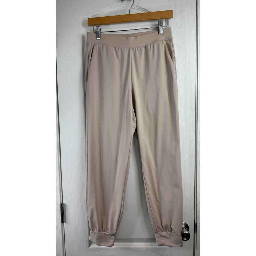 Uniqlo AIRism Jogger Pants Beige Women's Size M Medium